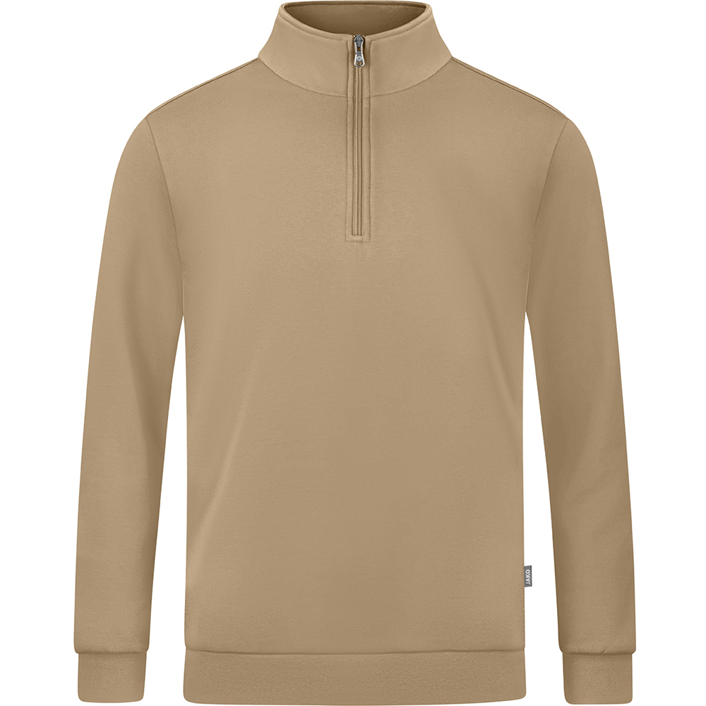 Jako Herren Ziptop Organic beige