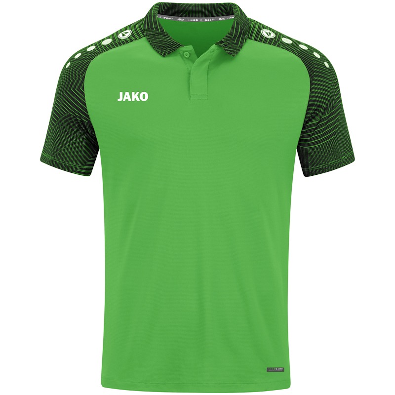 Jako Polo Performance soft green/schwarz