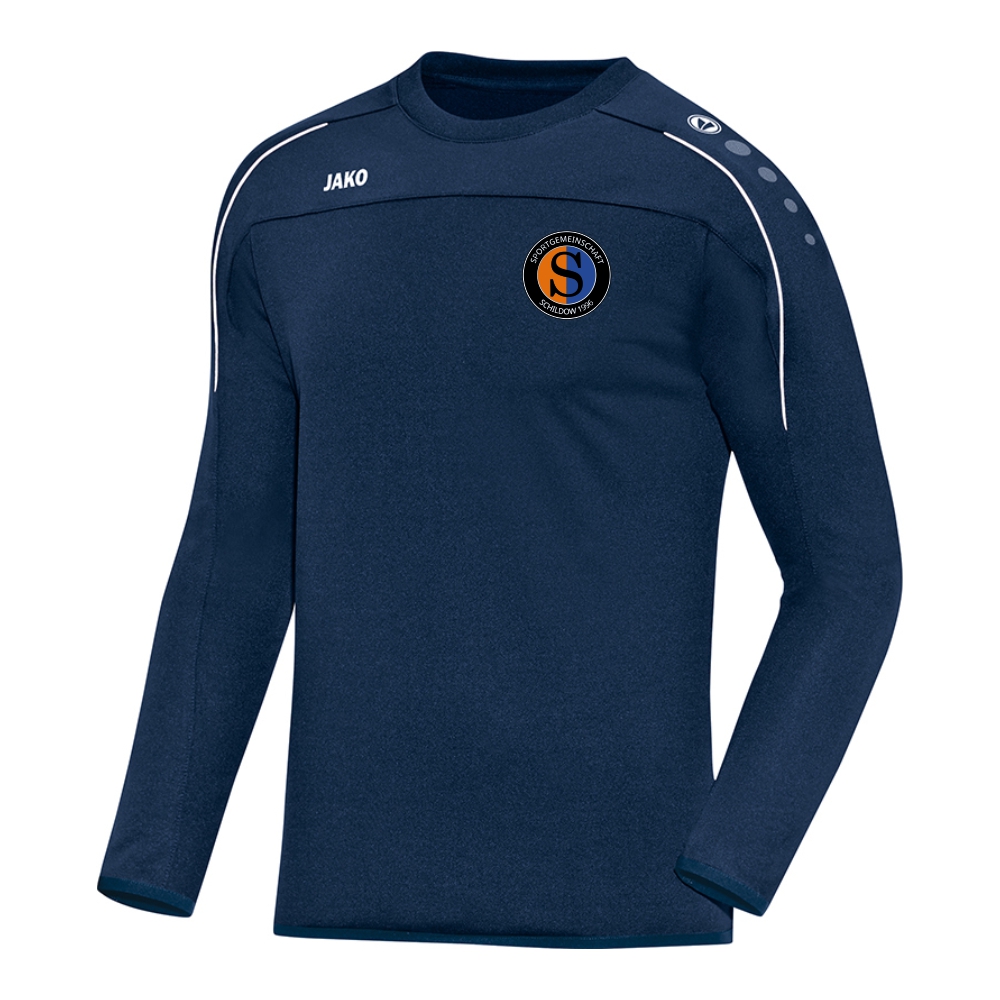 SG Schildow Sweat Classico marine-weiß