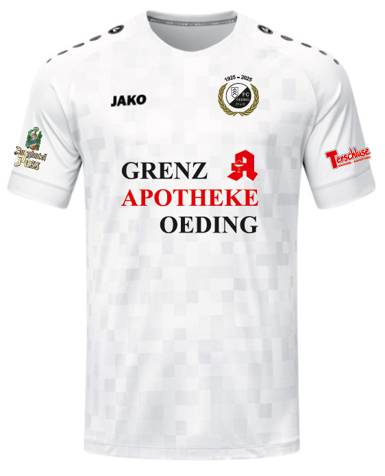 FC Oeding Trikot Grenz Apotheke Jubiläumskollektion