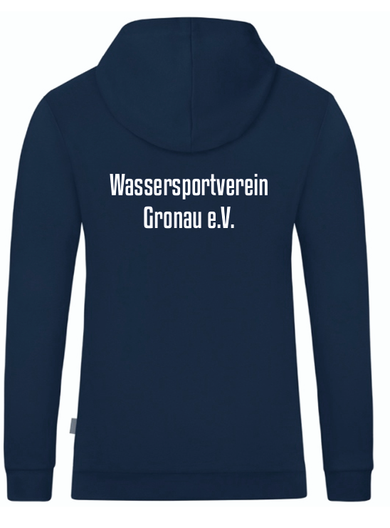 Wassersportverein Gronau Kapuzensweat Organic marine