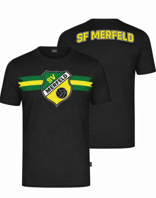 SF Merfeld T-Shirt Organic inkl. Rückenflock schwarz