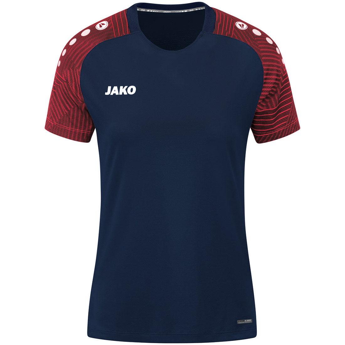 Jako Damen T-Shirt Performance blau-rot