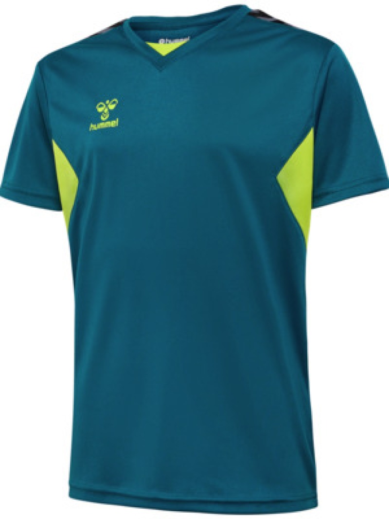 Hummel Hmlauthentic 24 PL Kinder Jersey S/S grün