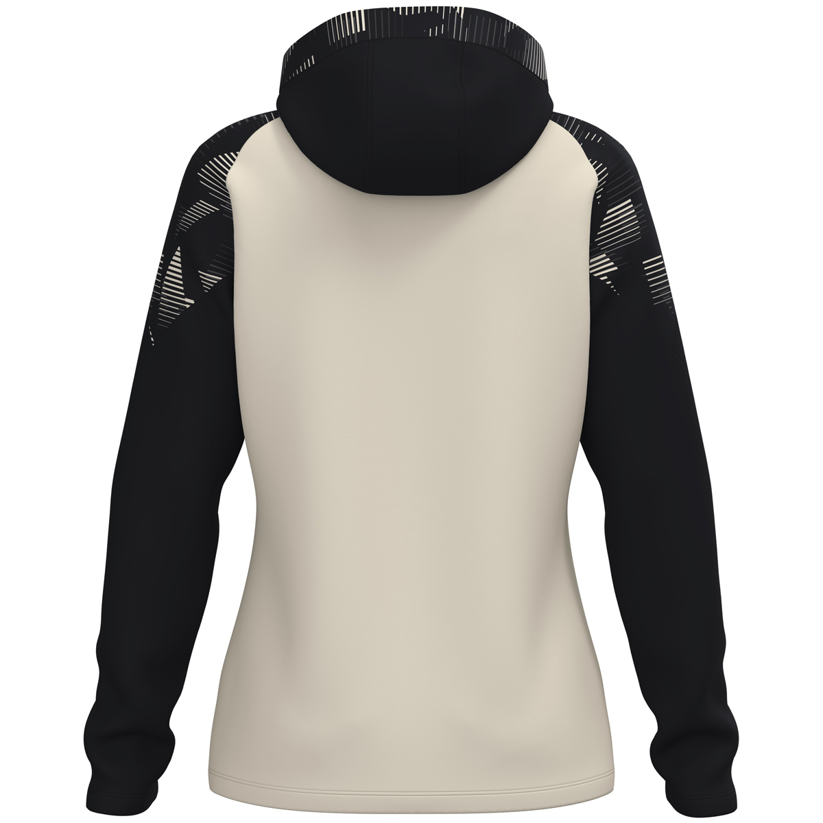 Jako Kapuzenjacke Sonic Damen off white/schwarz