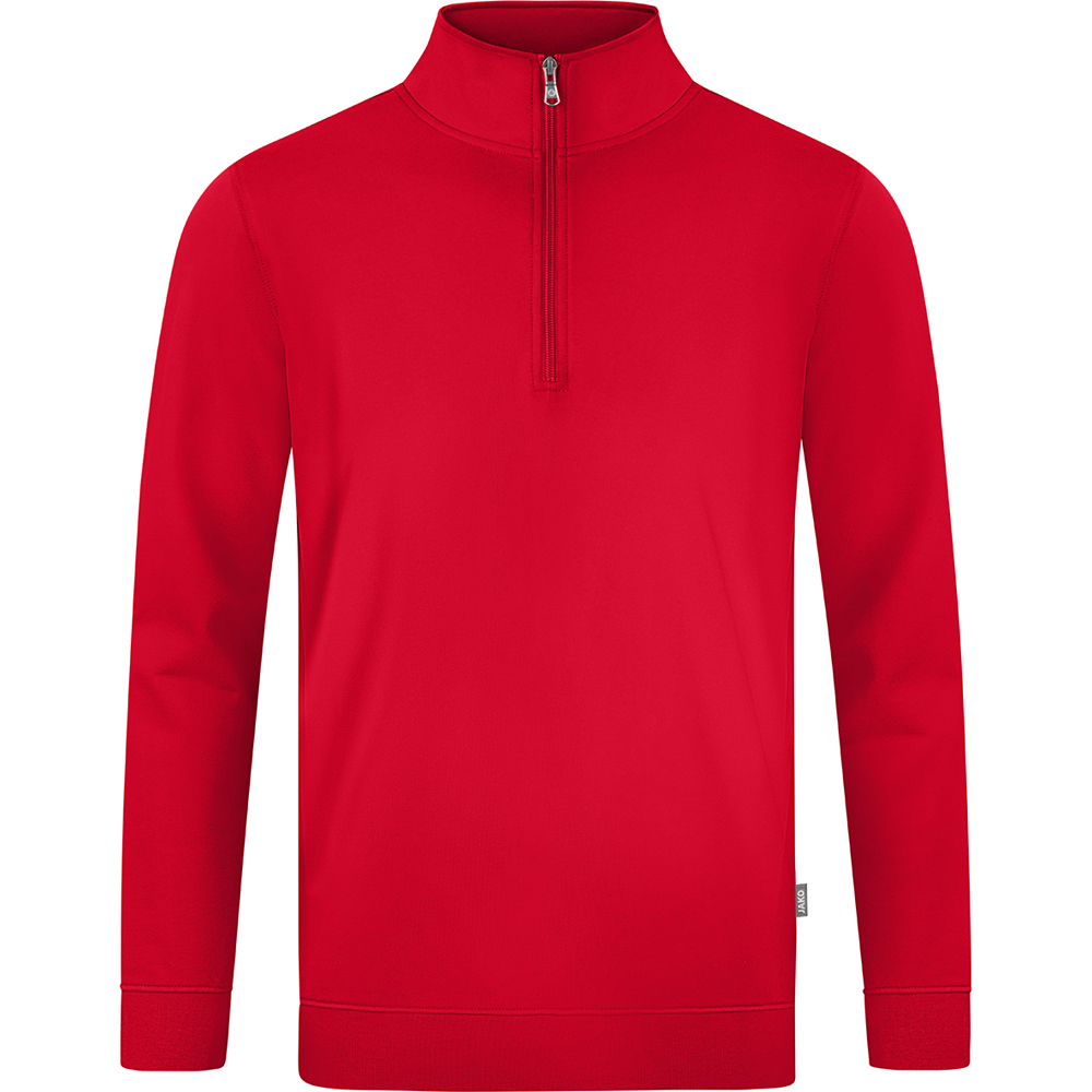 Jako Herren Ziptop Doubletex rot