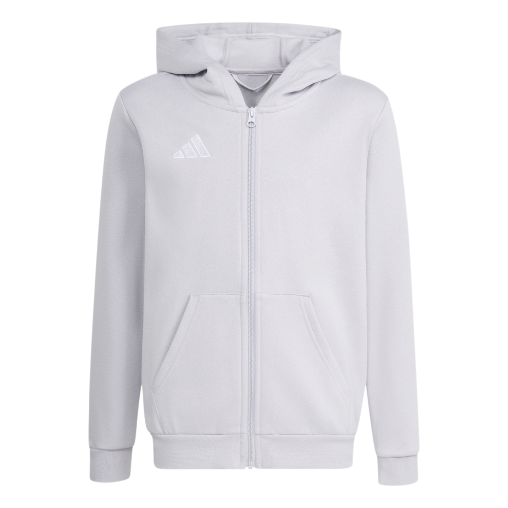 Adidas Entrada 26 Kapuzenjacke Kids Grau