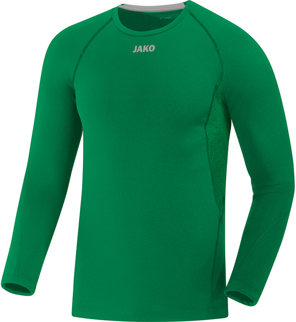 Jako Compression 2.0 Langarm Shirt sportgrün