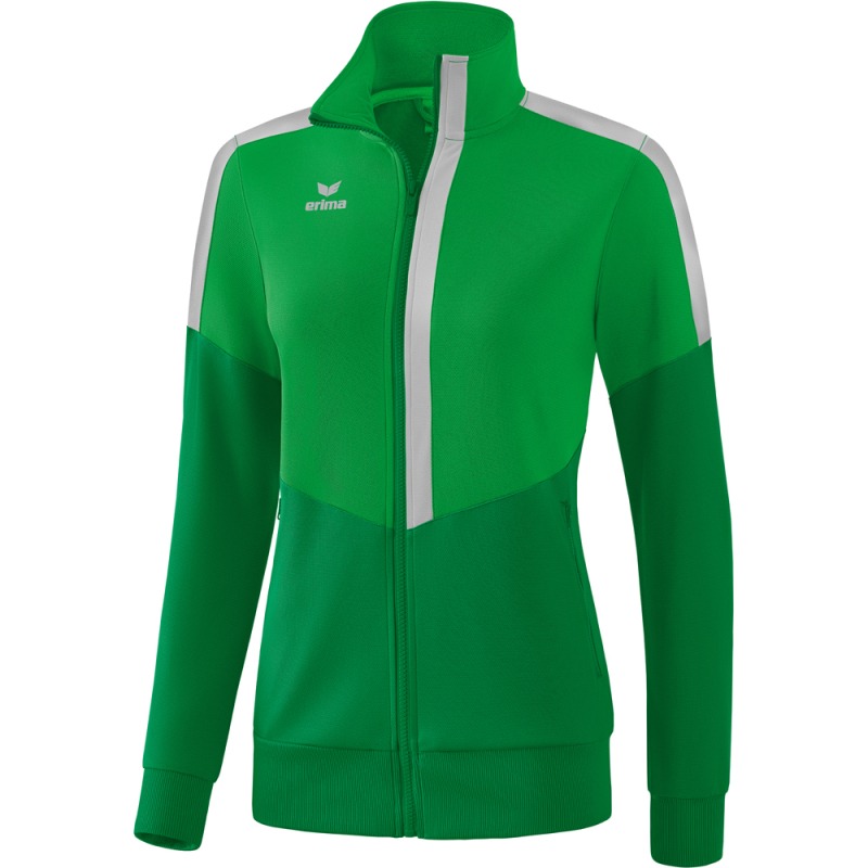 Erima Damen Trainingsjacke Squad grün-grau