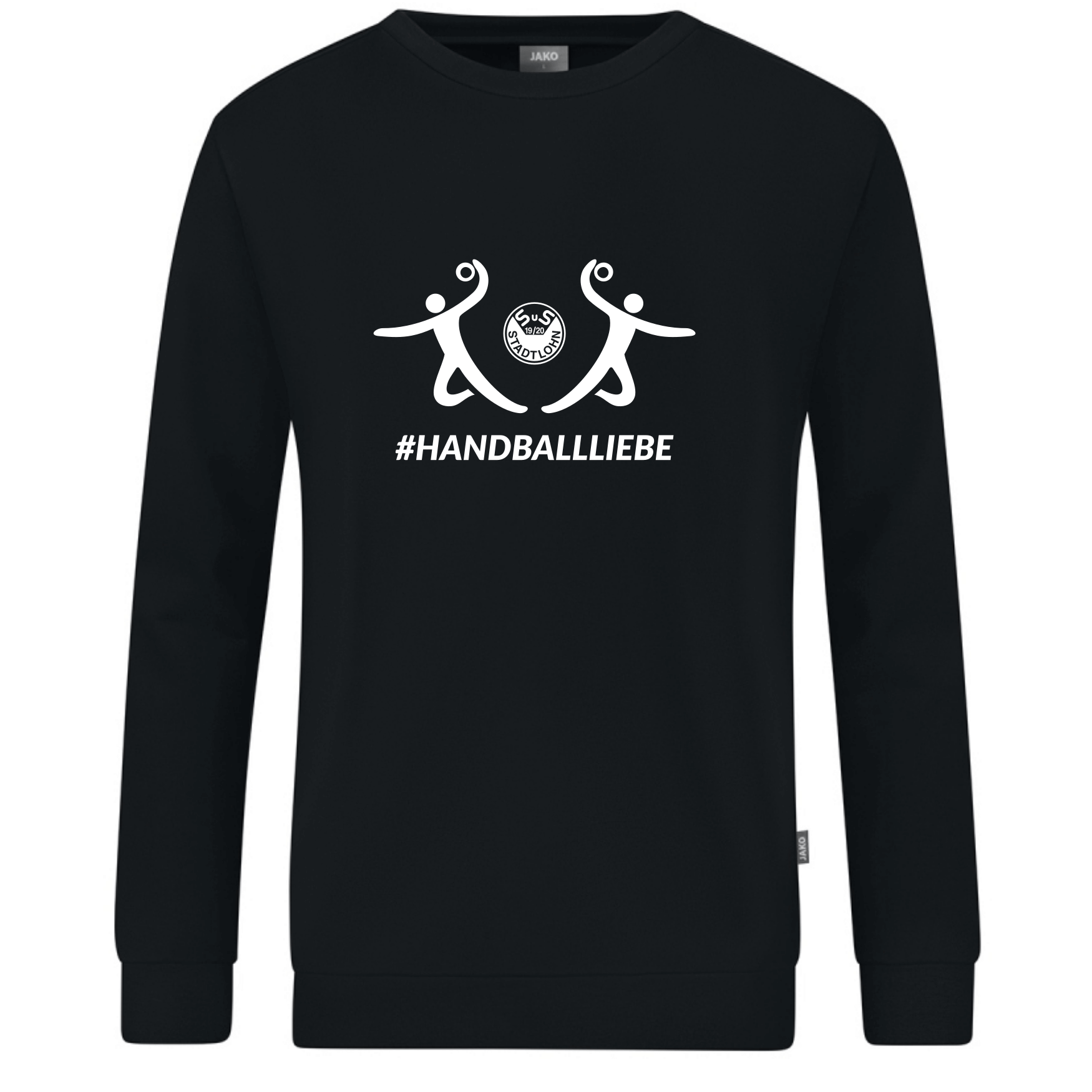 SuS Stadtlohn Handballliebe Unisex Sweatshirt Organic schwarz