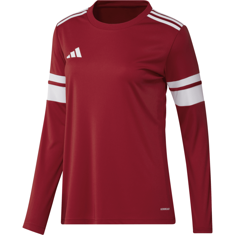 Adidas Damen Langarm Trikot Squadra 25 team power red 2-white