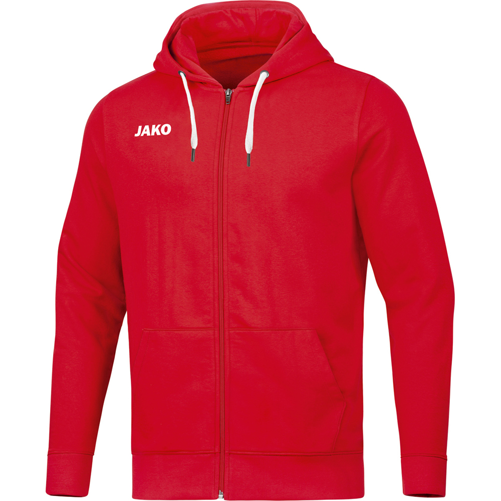 Jako Herren Kapuzenjacke Base rot