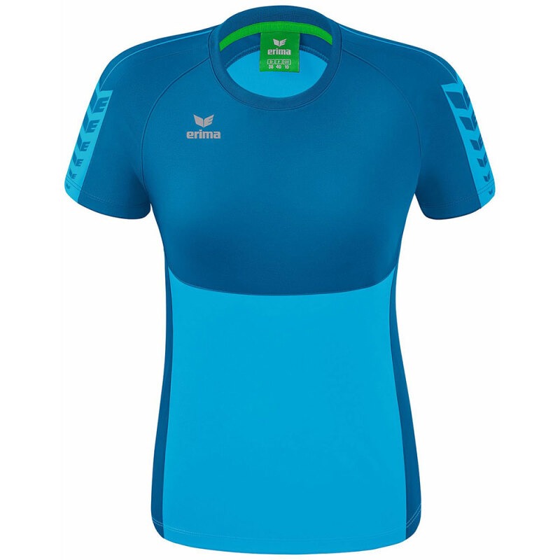 Erima Damen T-Shirt Six Wings blau