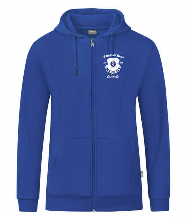 Blau Weiß Enschede Hoodievest Organic blauw