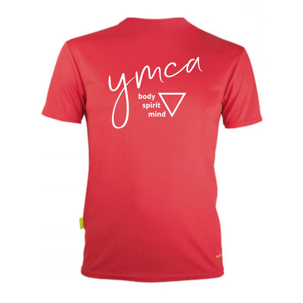 CVJM Damen Evolution Tech Tee rot