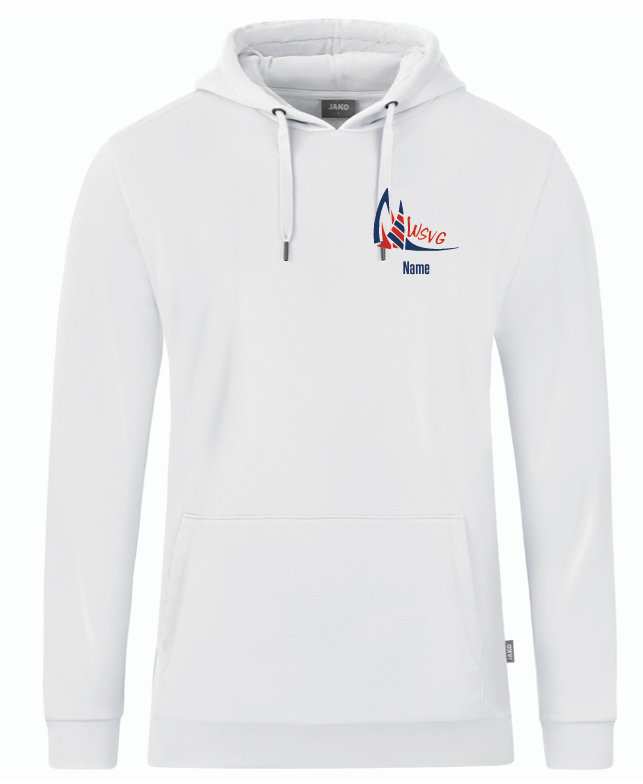 Wassersportverein Gronau Kapuzensweat Organic weiß