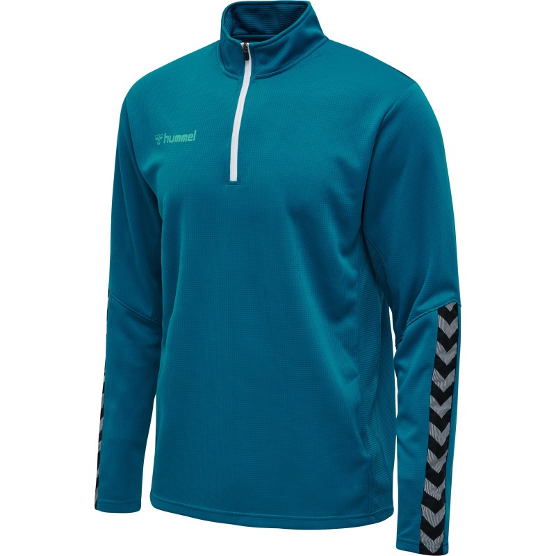 Hummel Hmlauthentic 24 Half Zip Sweatshirt celestial