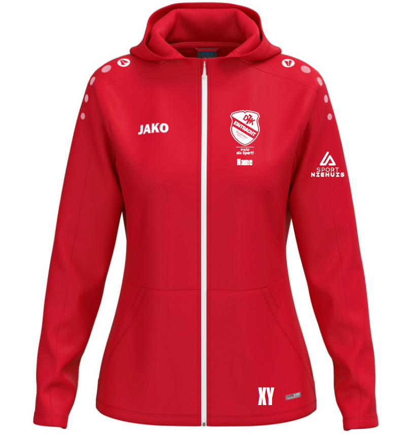 DJK Eintracht Stadtlohn Kapuzenjacke One rot Damen