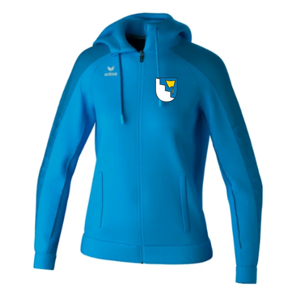 ASV Biburg Evo Star Trainingsjacke mit Kapuze Damen curacao-mykonos