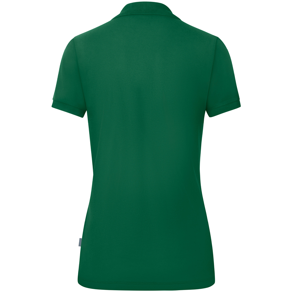 Jako Damen Polo Organic grün