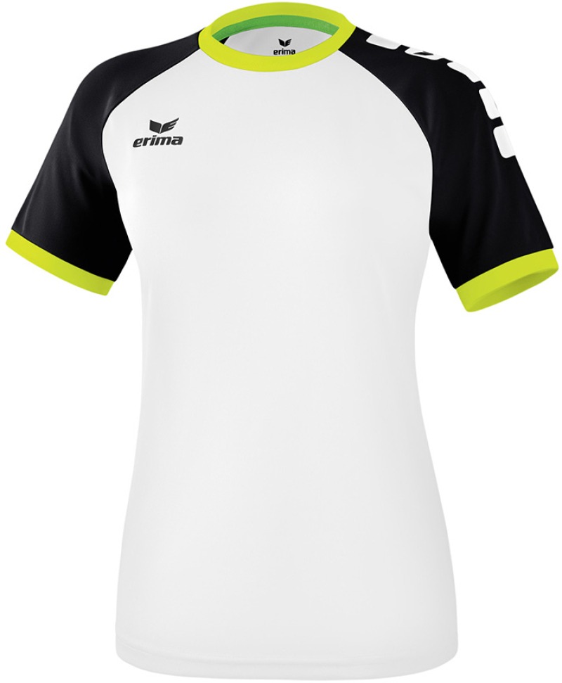 Erima Zenari 3.0 Damen Trikot weiß-schwarz-lime pop