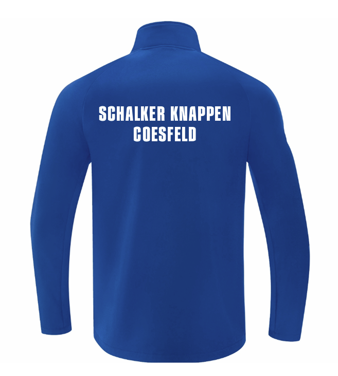 S04 Fanclub Knappen Coesfeld Softshelljacke Team blau