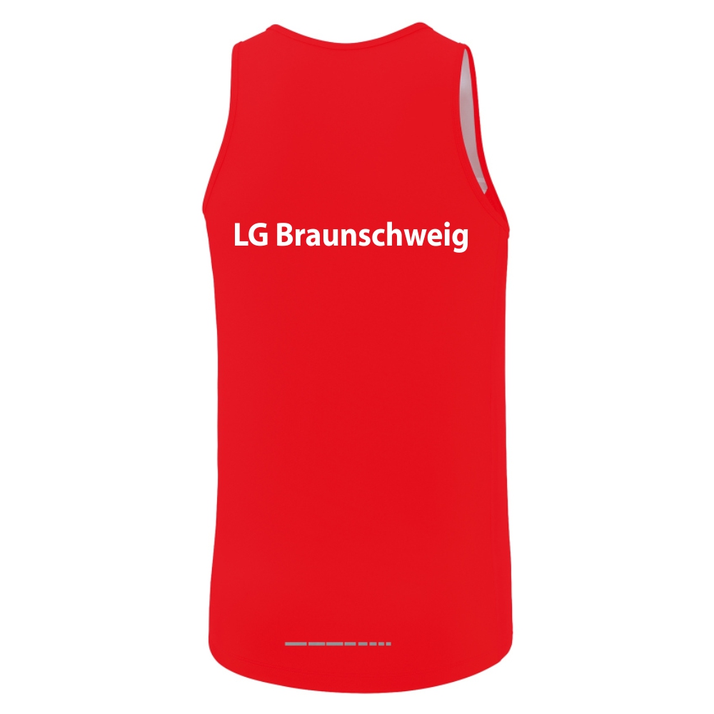 LG Braunschweig Erima Kinder Racing Singlet rot