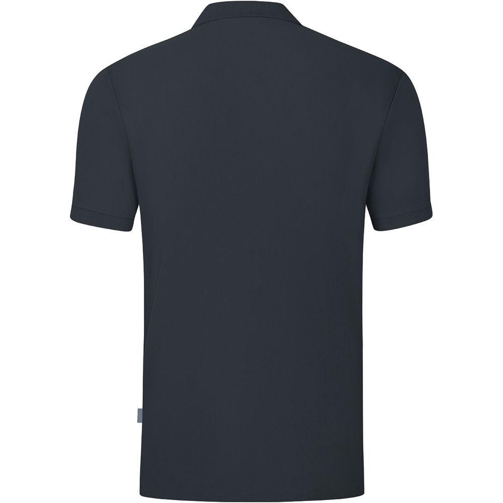 Jako Herren Polo Organic grau