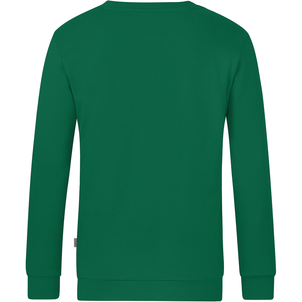 Jako Herren Sweat Organic grün