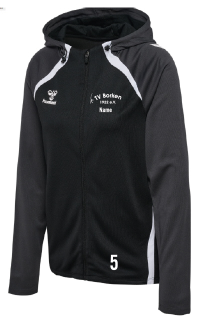 TV Borken Zip Hoodie schwarz Damen