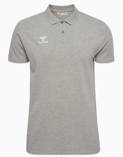Hummel Hmlgo Cotton Polo Woman grey melange