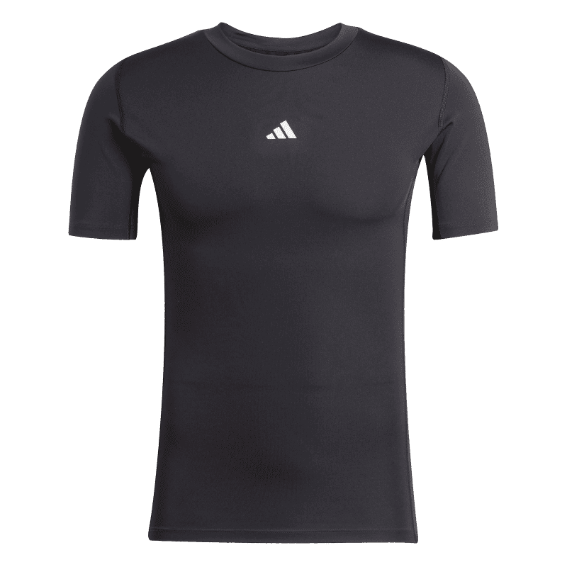 Adidas Kurzarm T-Shirt Techfit black