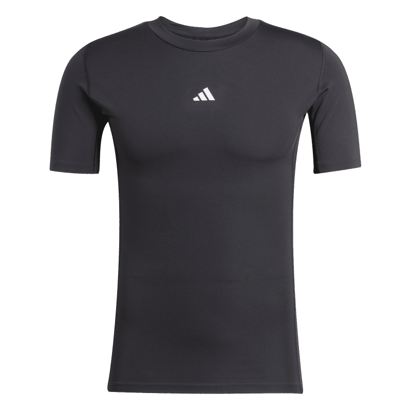 Adidas Kurzarm T-Shirt Techfit black