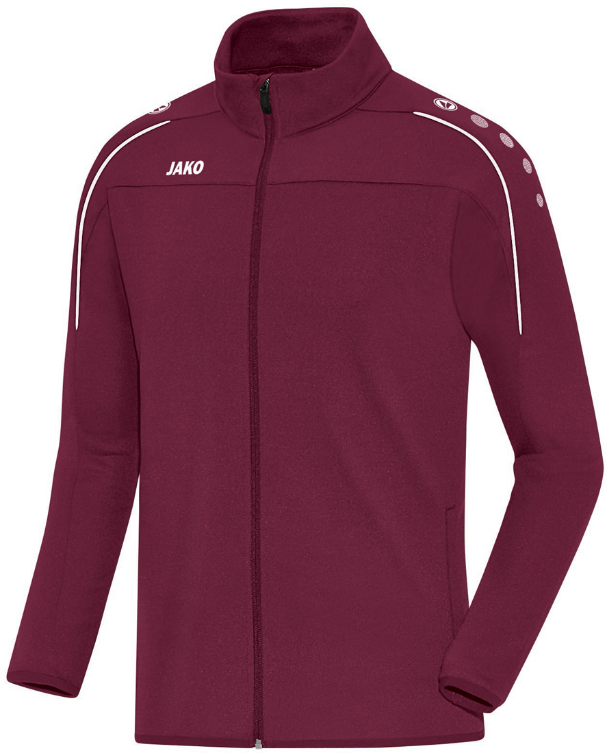 Jako Classico Freizeitjacke maroon