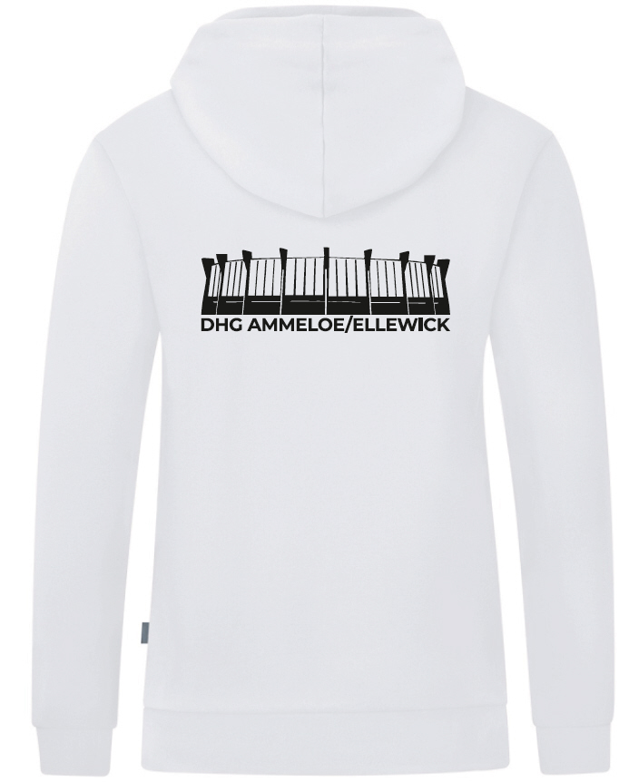 DHG Ammeloe Ellewick Organic Kapuzenjacke weiß