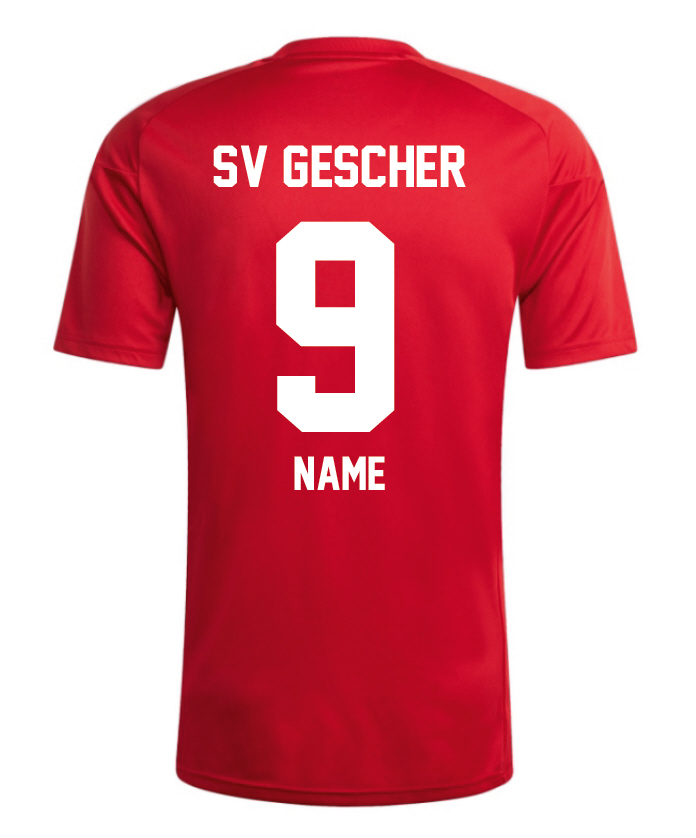 SV Gescher Tiro 26 Trikot rot