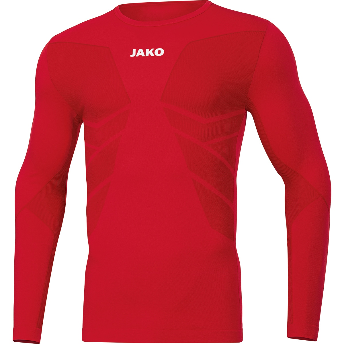 Jako Kinder Longsleeve Comfort Recycelt sportrot