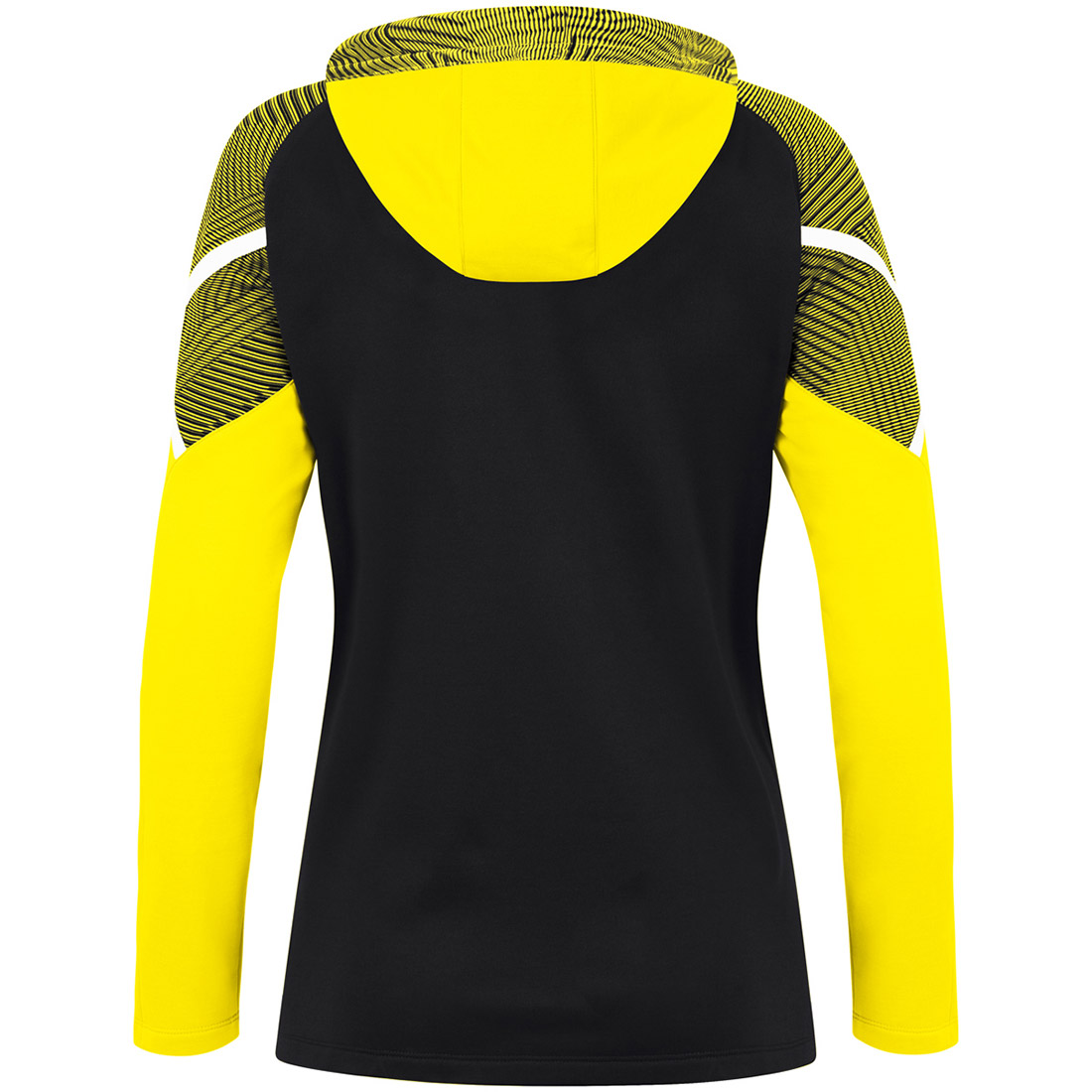 Jako Damen Kapuzenjacke Performance schwarz-gelb