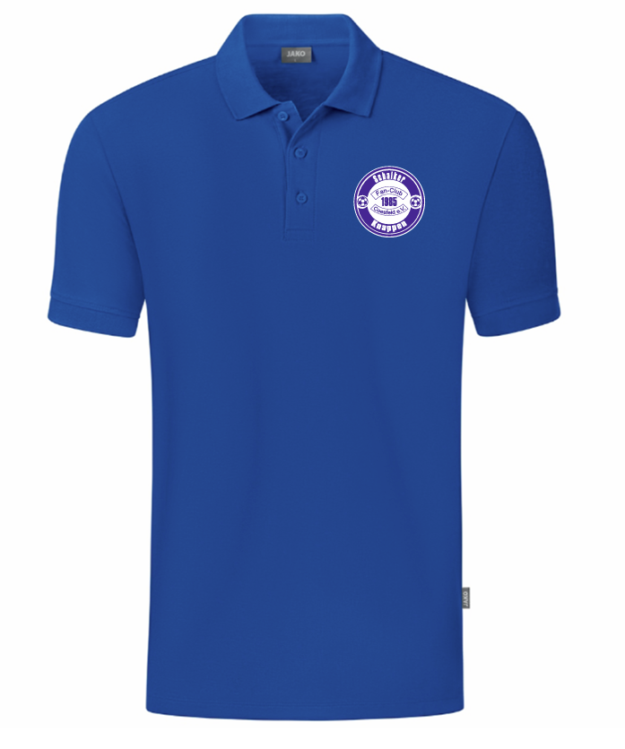 S04 Fanclub Knappen Coesfeld Polo Organic blau