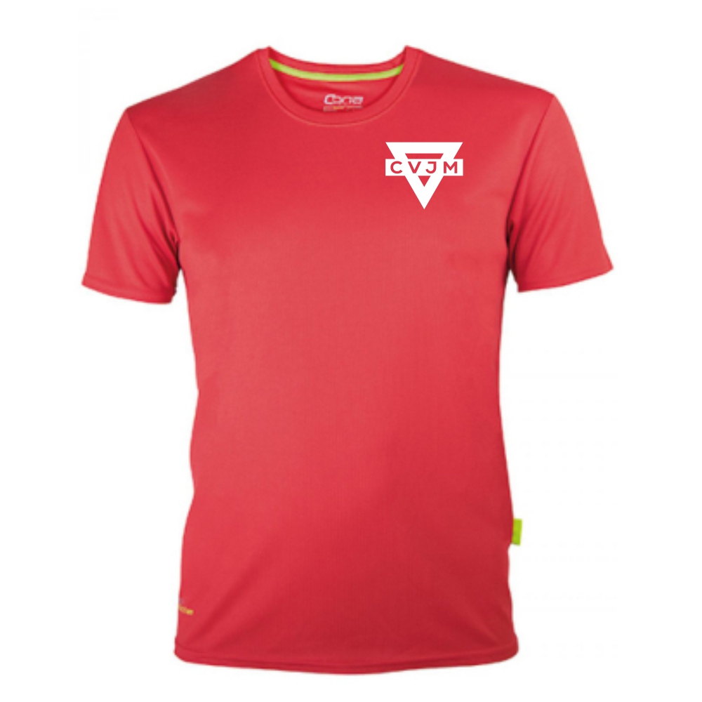 CVJM Damen Evolution Tech Tee rot