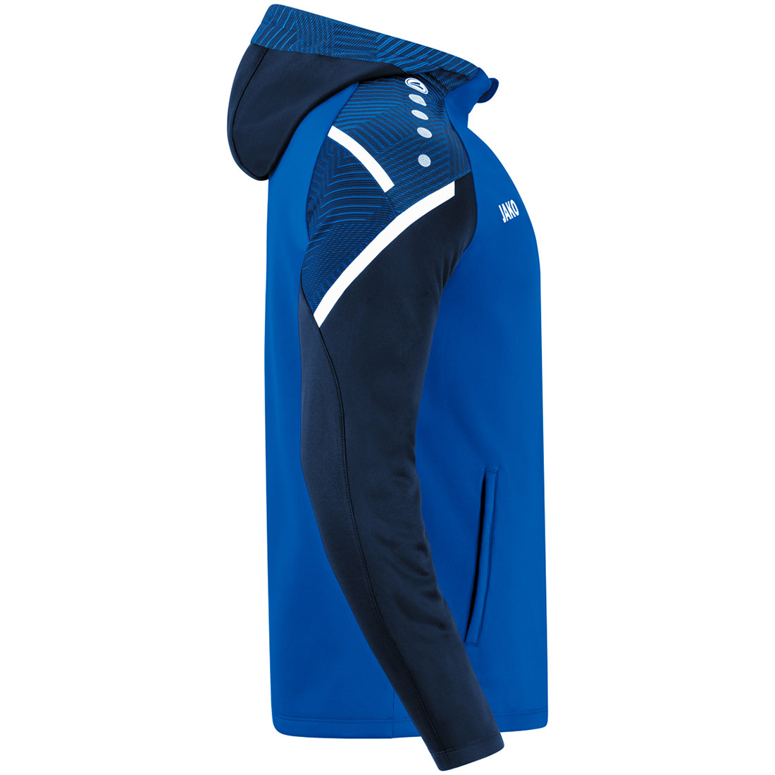 Jako Herren Kapuzenjacke Performance blau