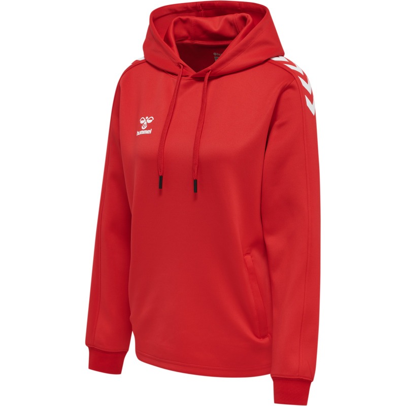 Hummel Hmlcore XK Poly Sweat Hoodie Woman true red