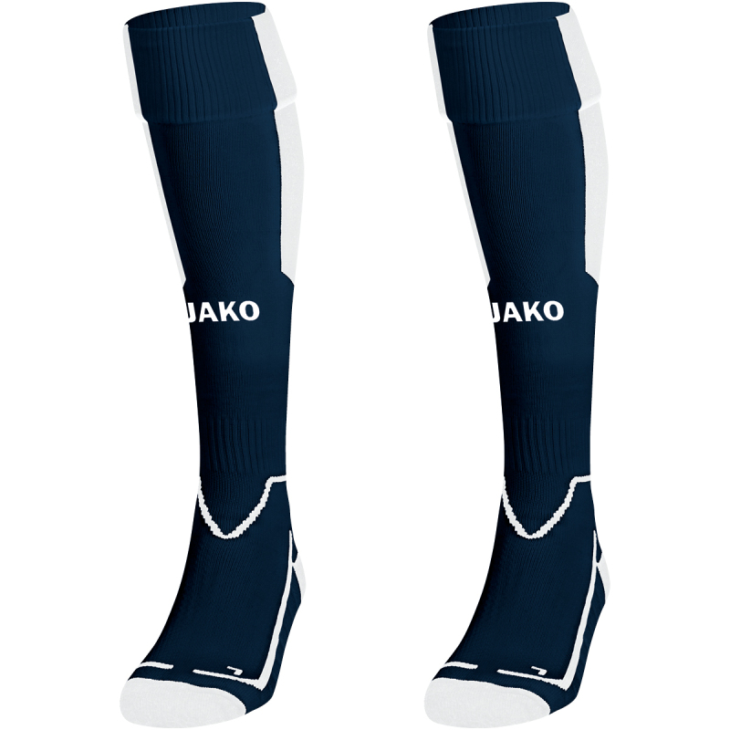 Jako Stutzenstrumpf Lazio marine-weiß