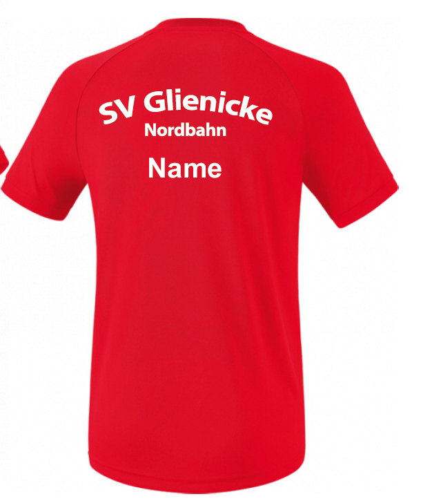 SV Glienicke Erima Madrid Trikot rot Herren