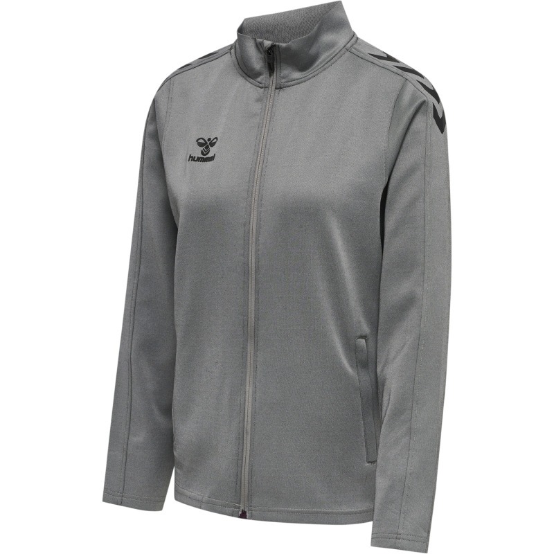 Hummel Hmlcore XK Poly Zip Sweat Woman grey melange