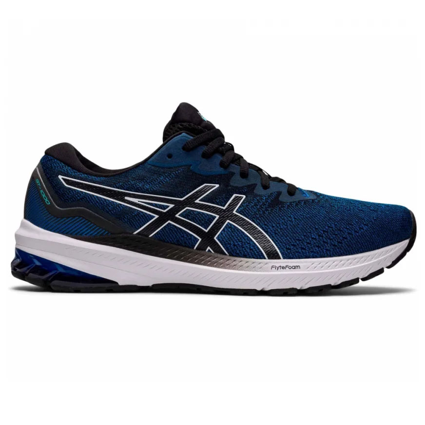 Asics GT-1000 11 Schwarz Blau F004 Laufschuh