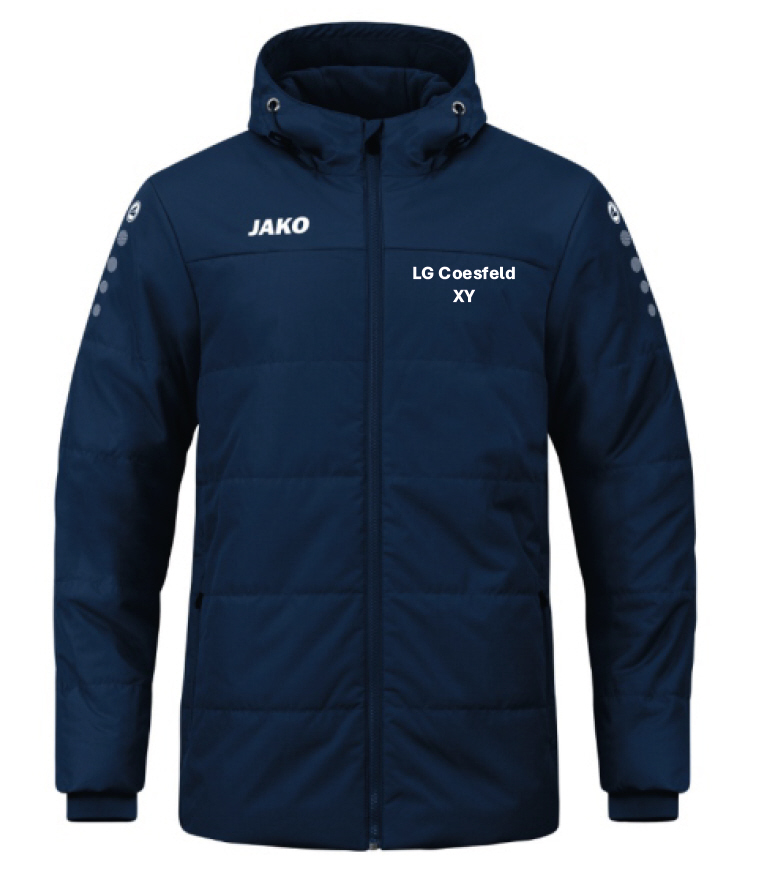 LG Coesfeld Coachjacke Team mit Kapuze
