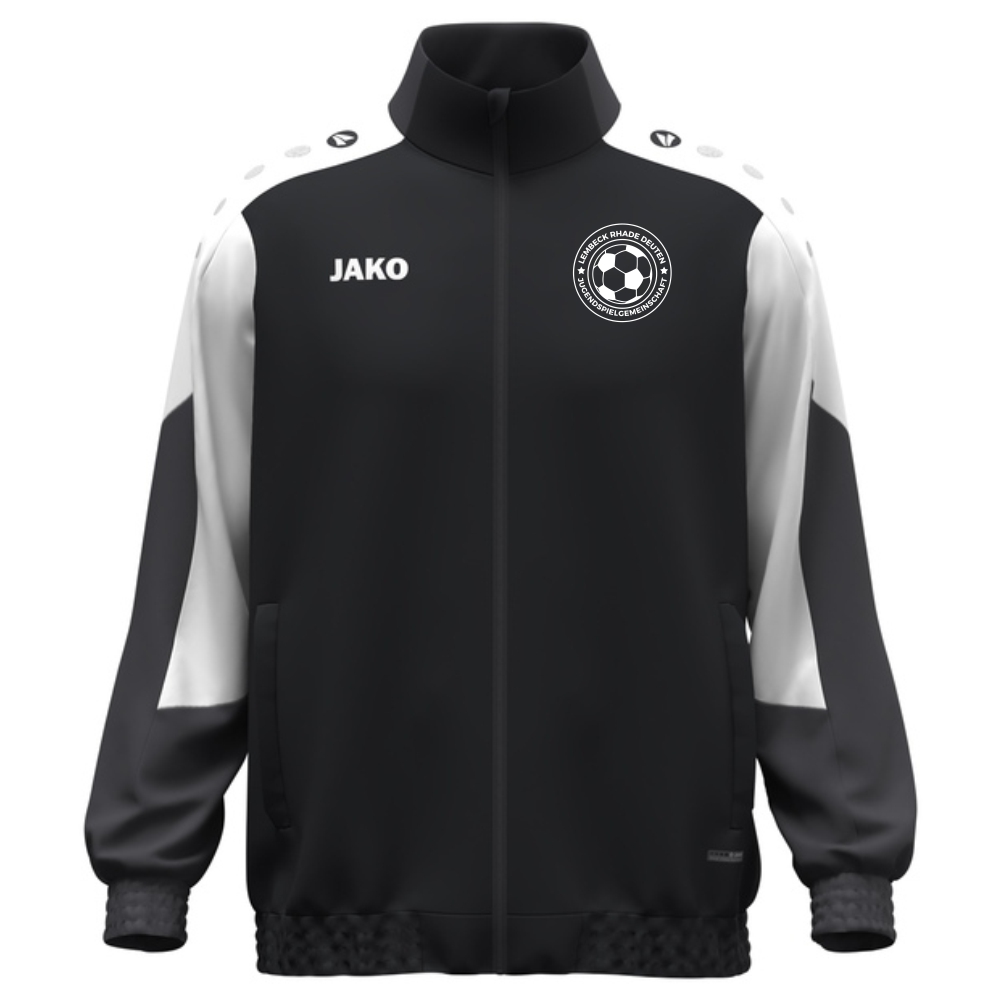 JSG Lembeck Rhade Deuten Webjacke Dynamic schwarz-weiß-anthrazit