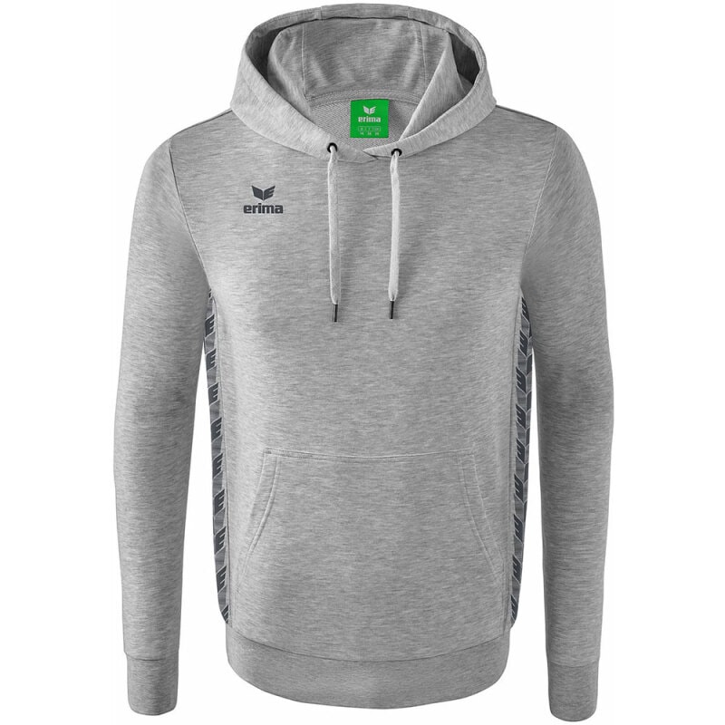 Erima Kinder Kapuzensweat Essential Team grau