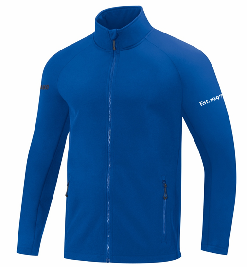 S04 Fanclub Südlohn Softshelljacke Team blau